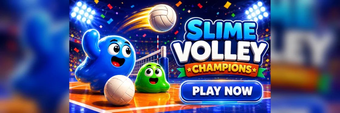 Speel Slime Volleyball online